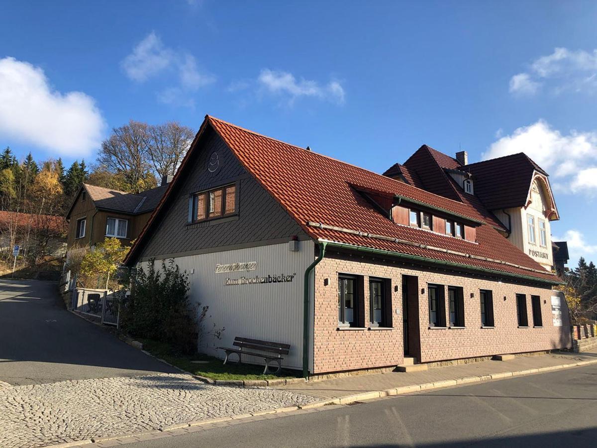Ferienwohnungen Zum Brockenbaecker In Schierke Exteriör bild
